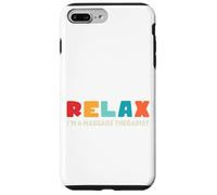 Massage Therapist Relax Therapy Relaxation Healthy Worker Case for iPhone 7 Plus/8 Plus