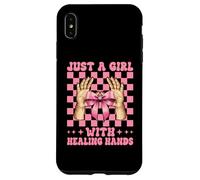 Massage Therapist Therapy Just A Girl With Healing Hands Case for iPhone XS Max