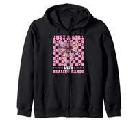 Massage Therapist Therapy Just A Girl With Healing Hands Zip Hoodie