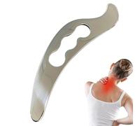Massage Tool - 304 Stainless Steel Tool, Back Massage Board, Muscle Scraper for the Face, Arm Massage Plate, Body Relaxation Tool, Improves