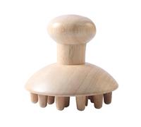 Massage Tool - Wooden Mushroom Massager | Manual Cup, Body Shaping Tool