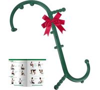 Massage Trigger Point Cane, Body Deep Tissue, Handheld Back, Neck, Shoulder, Leg and Feet Massager Rod, Muscle Release Tool Self Massage Hook Cane for Women & Men, Green
