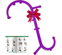 Massage Trigger Point Cane, Muscle Release Tool Self Massage Hook Cane, Handheld Back, Neck, Shoulder, Leg and Feet Massager Rod, Body Deep Tissue for Men & Women, Purple