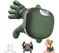 Massager, 4D Neck Massager, USB Shoulder Massager, 3 Massage Settings & 2 Heat Settings, Electric Massager with Warmth, the Master, Wireless for Shoulders, Neck, Christmas Gifts