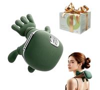 Massager, Back Massager Massage Master, 4D Neck Massager, 3 Massage Settings & 2 Heat Settings, for Home, Office, Travel, Relax Muscles, Relieve Fatigue