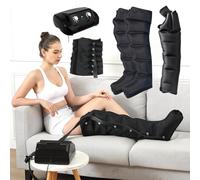 Massager Boots, 6 Cavity Lymphatic Drainage Massager Feet, Foot Massagers for Pain, Revitive Circulation Booster for Feet and Legs,1 arm+2legs+Waist