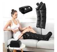 Massager Boots, 6 Cavity Lymphatic Drainage Massager Feet, Foot Massagers for Pain, Revitive Circulation Booster for Feet and Legs,2arms