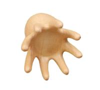 Massager for the head, squid hair wellness comb, wooden massage comb for massaging the head, suitable for men, for home, workplace, breaks, study, meditation and entries
