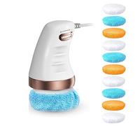 Massager Handheld with 10 Washable Skin Friendly Pads Adjustable Speed, Comfortable to Hold Body Sculpt Massager Let You Have A Perfect Body