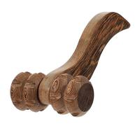 Massager Manual Tool Wenge Hand Held Wooden Double Round Roller