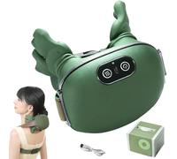 Massager, MassageMaster Back Massager for Shoulders 3 Massage Levels 2 Temperature Levels Electric Neck Massagers with Heat The Master Cordless for Men and Women Christmas Gifts