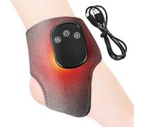 Massagers for Warming Feet - Ankle Relief Heater, Rechargeable Device for Circulation, Ankle and Podales Massage for Athletes, Runners, Better Sleep, Recovers