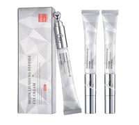 Massaging Eye Cream, Electric Massage Head Hyaluron Eye Cream, Lightens Dark Circles, Revitalise Eye Moisturizing Cream for Dark Circles & Puffiness 20g (3)