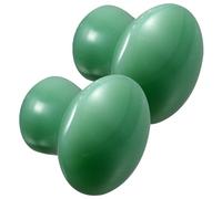 Massaging Stone Mushroom Shaped 2pcs Green Aventurine