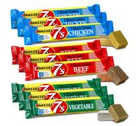 Massel 7's Low FODMAP Stock Cubes, Vegan & Gluten Free, 35g, 9-Pack Variety