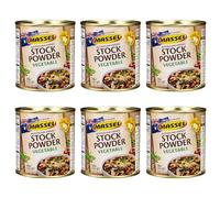 Massel Vegetable Style Bouillon Powder - 6 Pack (6 x 5.9 oz) - Powdered Vegetable Bouillon & Soup Base - Rich Flavour, No Added MSG, Low FODMAP, Gluten & Dairy Free, Plant Based, Vegan