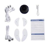 Masseur Facial Électrique - Stimulateur Musculaire Visage 8 Modes, Patchs Inclus, Appareil De Soin, Dispositif De Lifting, Tonification Musculaire, Instrument Anti-Âge | Soins Du Visage Pour Amincisse