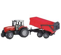 Massey Ferguson 7480 Tractor with Tipping Trailer