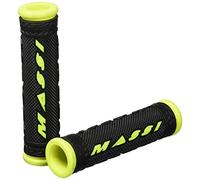 Massi Composite Handlebar Grips - Black/Yellow