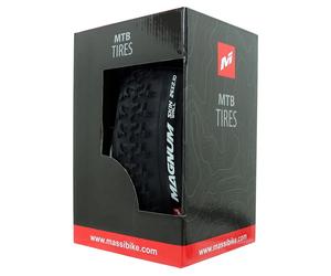 Massi Magnum Skin Wall 26´´ X 2.10 Rigid Mtb Tyre 26´´ x 2.10 Black / Brown