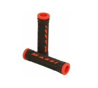 MASSI Massi double density bicycle grips in black/red