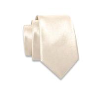 Massi Morino Men’s Slim Black Tie | 6 cm Skinny Plain Solid Colour Tie | Formal, Business & Funeral Tie for Men