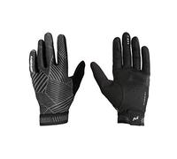 Massi Short Track Cycling Gloves, Adults Unisex, Black, XL