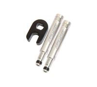 Massi Valve Extender 30mm 2 pieces - Silver