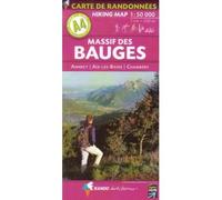 Massif Des Bauges, Annecy, Aix-Les-Bains, Chambery (Sheet map)(French) - Common