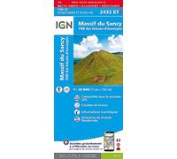 Massif du Sancy / PNR Volcans d' Auvergne (2432ETR) (TOP 25R)