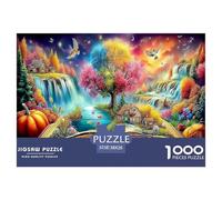 Massive 1000-Piece Puzzle for Puzzle Lovers of All Ages - A Jigsaw with Minimal Dust, Snug Fit, And A Spectacular Landscape Design for Hours of Shared Fun.