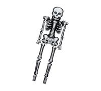 Massive 2.55m Skeleton Shape Party Balloon Easy Inflation for Event Gatherings and Photo Booths Large Skull Air Filled Decoration