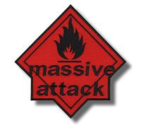 Massive Attack Band Patch Badge Embroidered Iron on Applique