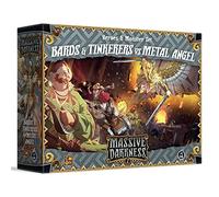 Massive Darkness 2 Bards and Tinkerers Vs. Metal Angel Heroes and Monsters Expansion | Cooperative Strategy Game for Adults and Teens | Ages 14+ | 1-6 Players | Avg. Playtime 60 Mins | Made by CMON
