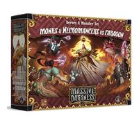 Massive Darkness 2: Heroes & Monsters Set - Monks and Necromancers vs The Paragon