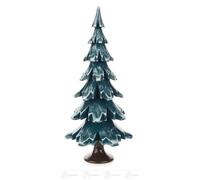 Massivholzbaum Green/White Bxhxt = 8, 5x19x8, 5cm New Ore Mountains Wood Tree