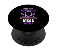 Mast Cell Activation Syndrome Awareness Funny MCAS Warrior PopSockets Adhesive PopGrip