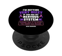 Mast Cell Activation Syndrome Awareness Funny MCAS Warrior PopSockets Adhesive PopGrip