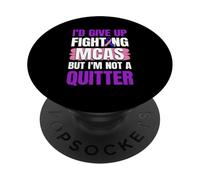 Mast Cell Activation Syndrome Awareness Funny MCAS Warrior PopSockets Adhesive PopGrip