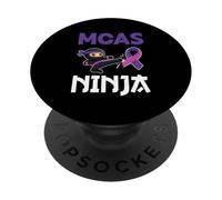 Mast Cell Activation Syndrome Awareness Funny MCAS Warrior PopSockets Adhesive PopGrip