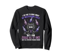 Mast Cell Activation Syndrome Awareness Funny MCAS Warrior Sweatshirt
