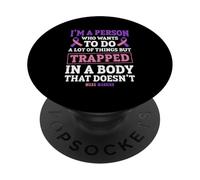 Mast Cell Activation Syndrome Awareness MCAS Warrior PopSockets Adhesive PopGrip