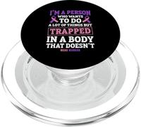 Mast Cell Activation Syndrome Awareness MCAS Warrior PopSockets PopGrip for MagSafe
