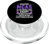 Mast Cell Activation Syndrome Awareness MCAS Warrior PopSockets PopGrip for MagSafe