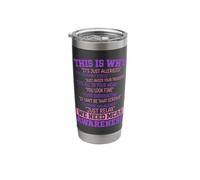 Mast Cell Activation Syndrome Awareness MCAS Warrior Stainless Steel Insulated Tumbler