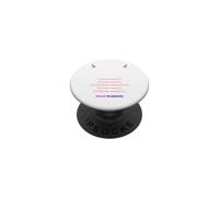 Mast Cell Activation Syndrome Flare day Funny MCAS Warrior PopSockets Adhesive PopGrip
