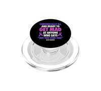 Mast Cell Activation Syndrome Funny MCAS Warrior PopSockets PopGrip for MagSafe