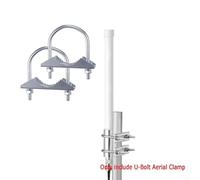 Mast Clamp U Bolt for Aerials and Satellites, 2 Inch, Heavy Duty, Easy Installation