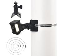 Mast Mount, No-Drill Universal Pole Mounting Bracket for Outdoor Stick Up Cam/Pro, Indoor Camera, Spotlight Cam, Spotlight Camera Plus/Pro Surveillance Camera & Solar Panel