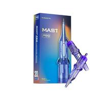 Mast Pro Tattoo Cartridge Needles 20Pieces #10 0.30 1001RL Standard Round Liner Disposable Membrane Needles for Tattoo Pen